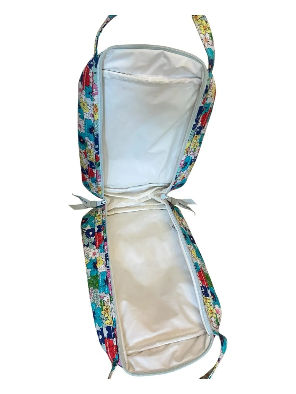 Vera Bradley Lunch Bunch Lunch Snack Bag In Far Out Floral Print Travel Makeup